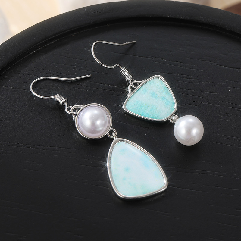 Women's Boho Asymmetric Mismatched Dangle Earrings
